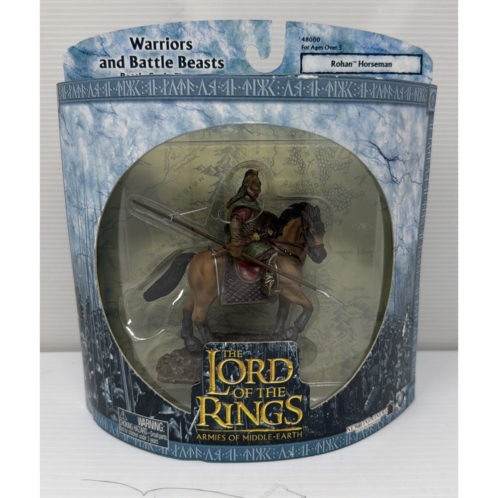 The Lord of the Rings Sharku On Warg Armies Of Middle-Earth Figure 2003 Unopened